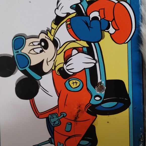 VINTAGE MICKEY & MINNIE MOUSE Pencil Box - Picture 3 of 5